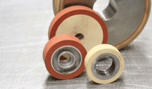 Sanding, contact rollers, pressure or feed wheels