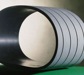 black veneer slicing belt